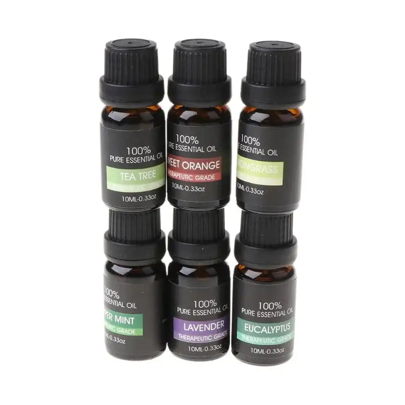 Essential Oil Set (6 x 10ml) – Pure, Natural, Aromatherapy Oils