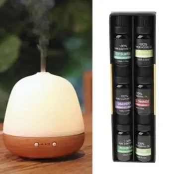 Essential Oil Set (6 x 10ml) – Pure, Natural, Aromatherapy Oils