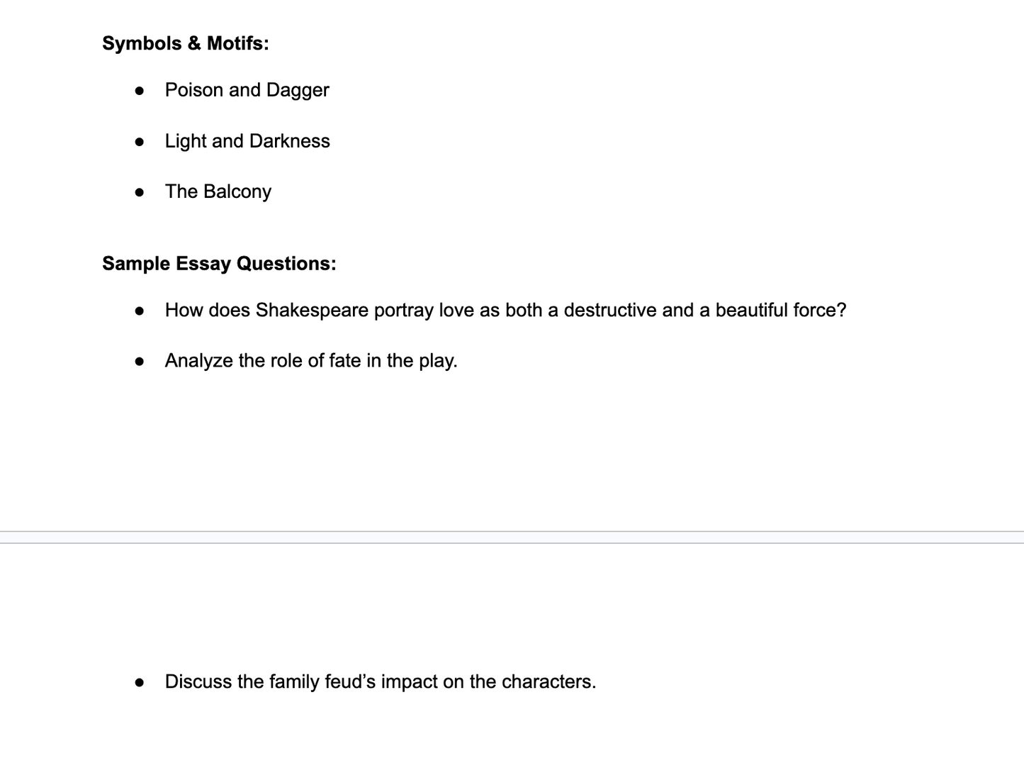 Custom Literature Study Guide
