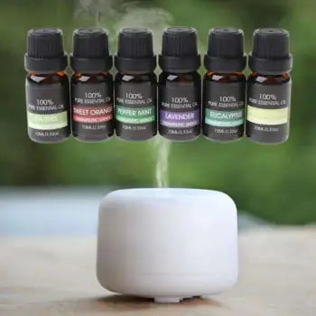 Essential Oil Set (6 x 10ml) – Pure, Natural, Aromatherapy Oils